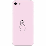 Husa silicon pentru Apple Iphone 6 Plus, Simple Love