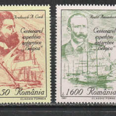 Romania 1997 - #1440 Centenarul expeditiei antarctice Belgica 4v MNH