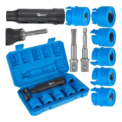 Set pentru curatat filete, 9 bucati, Geko G02669 foto