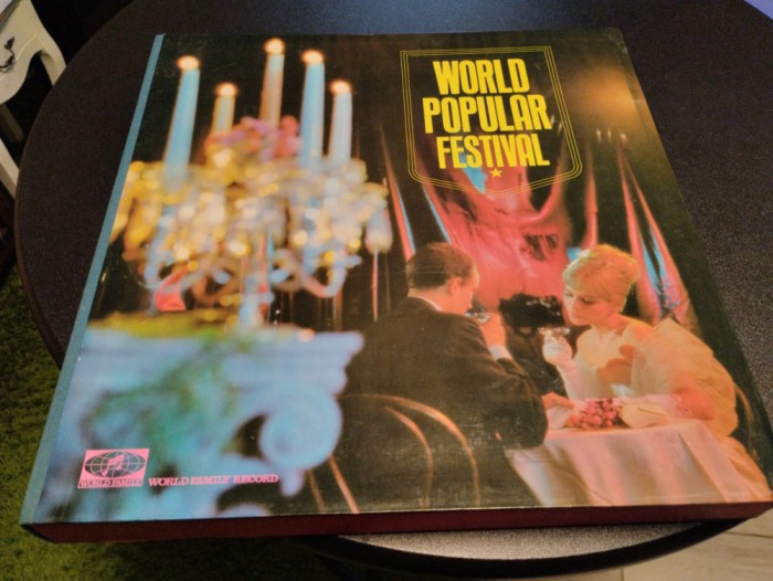 Vinil 8XLP EDITIE Japoneza CARTONATA Various &lrm;&ndash; WORLD POPULAR FESTIVAL (VG++)