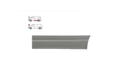Panou lateral VW TRANSPORTER/MULTIVAN (T5), 04.2003-2015, partea stanga, KLOKKERHOLM, metal galvanizat; lung,