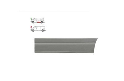 Panou lateral VW TRANSPORTER/MULTIVAN (T5), 04.2003-2015, partea stanga, KLOKKERHOLM, metal galvanizat; lung, foto