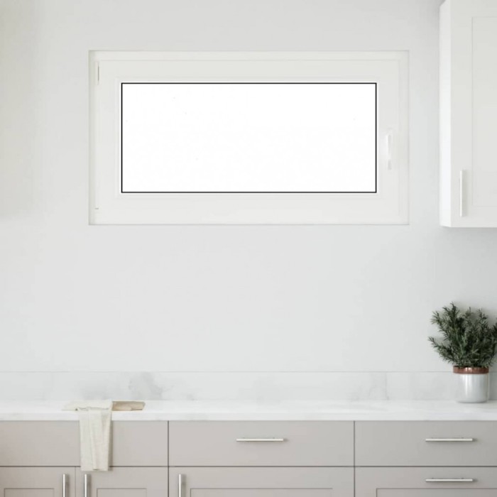 Fereastra de subsol RISOR 110x50 cm Pt&amp;Turn DIN st&acirc;nga alb