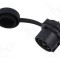 Conector circular soclu tată 5 pini 12A 500V IP67 drept LUTRONIC