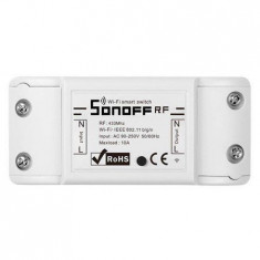 Releu WIFI + RF 433 Sonoff RF R2, 10A foto