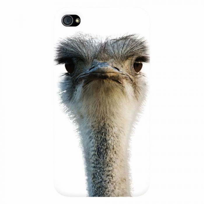 Husa silicon pentru Apple Iphone 4 / 4S, Emu