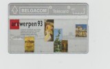 bnk card Cartele telefonice - Belgia - Belgacom - Antwerpen 93 Cultural Capital of Europe 1/2 - Ren:S-62 363C