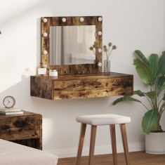 vidaXL Masă de Machiaj cu sertar Maro 83 x 40 x 70 cm Lemn compozit 865230