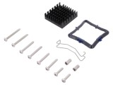 Radiator Extrudat Negru cu Aripioare 31x31x9.5mm