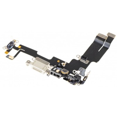 Banda cu Conector Incarcare - Microfon Apple iPhone 14, Argintiu foto