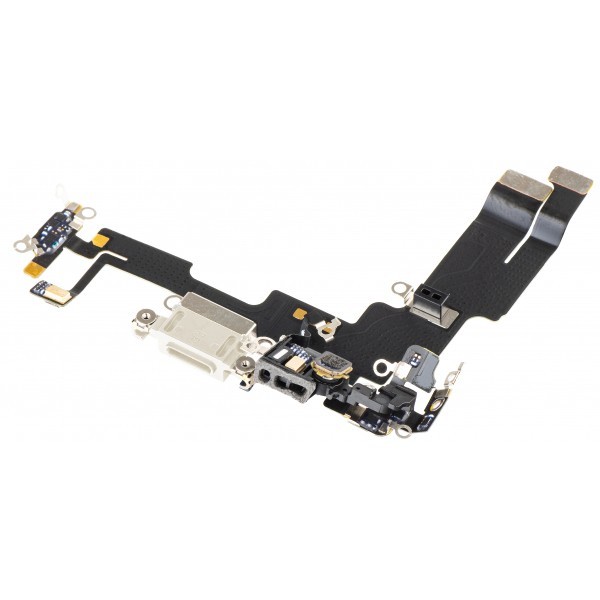Banda cu Conector Incarcare - Microfon Apple iPhone 14, Argintiu