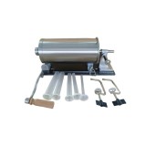 Masina carnati orizontala profesionala 4kg, inox, cu 5 palnii, sistem Airstop, CAMPION CMP1169