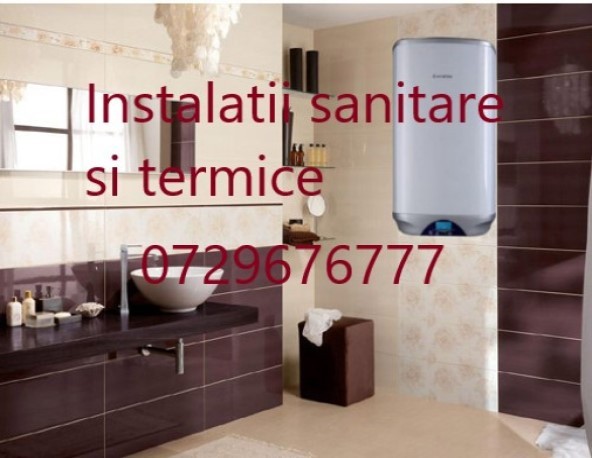 Instalații sanitare și termice