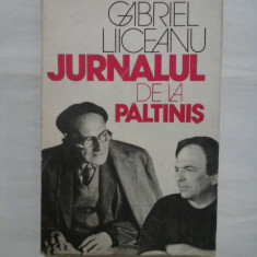 JURNALUL DE LA PALTINIS - GABRIEL LIICEANU