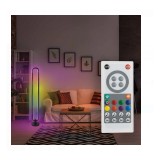 Lampa Loop LED RGBW cu Baza, Muzica si Control &ndash; Iluminare Inteligenta, 13 x 104.5 cm