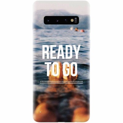 Husa silicon pentru Samsung Galaxy S10, Ready To Go Swimming foto