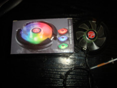 cooler Rajintek RGB Intel 775 1150 / 1151 1155 AMD AM2 AM3 AM4 + pasta foto