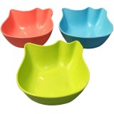 Castron pisicute din pvc 12 x 12 x 4 cm