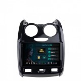 Navigatie 2K Dacia Duster (2012-2019) 8GB RAM Android 13 Octacore Slot Sim 4G DSP GPS Wi-FI Carplay Android Auto USB Bluetooth Waze Touchscreen 9.5 In