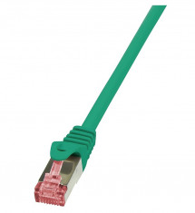 Cablu S/FTP Logilink PrimeLine Patchcord Cat 6 PIMF 2m Verde foto