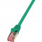 Cablu S/FTP Logilink PrimeLine Patchcord Cat 6 PIMF 2m Verde