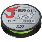 Fir J-Braid X8 Chartreuse 0.28mm 26.5kg 150m, Daiwa