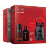 STR8 Red CodeSet EDT 100ml, Deodorant Spray de corp 150ml și Parfum