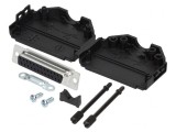 Mufă D-Sub 25 PIN Mama pentru Lipire pe Cablu - Set Complet, MH CONNECTORS