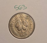 563 Ghana 5 Pesewas 1967 KM#15