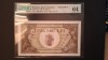 ROMANIA 1000 LEI 1940 Supratipar SPECIMEN Gradata PMG 64 UNC Necirculata. RRR !!