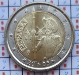 Spania 2 euro 2005 UNC - Don Quixote - km 1063 - E001, Europa