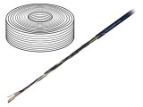 Cablu de Control Chainflex CF9 2x0,25mm&sup2; Negru