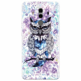 Husa silicon pentru Huawei Mate 10, Abstract Owl