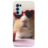 Husa compatibila cu Oppo A15 model Cool Guinnea Pig, Silicon, TPU, Viceversa, Transparent, Carcasa
