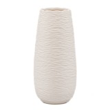 Vaza Sab, Ceramica, Alb, 23cm