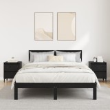 VidaXL Noptiere 2 buc Stejar Negru 40x35x50 cm Lemn prelucrat