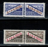 San Marino 1960/61 - Colete postale, Mi40-41 neuzate