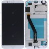 Capac frontal modul display Huawei Honor 7A + LCD + digitizer alb