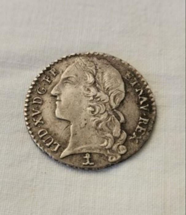 Franța 12 sols 1/10 ecu 1740 P / Dijon argint Ludovic XV R1