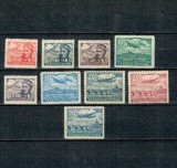 Cehoslovacia 1946 - Posta aeriana, avioane, serie neuzata