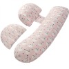 Set perna pentru gravide, flippy, husa detasabila, spuma moale, utilizare in forma h si u, reglabila, latime ajustabila, proactive, roz deschis