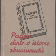 Constantin Aldea - Basarabia pana in anul 1920.Pagini dintr-o istorie zbuciumata