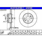 Disc frana ATE 24.0110-0190.1