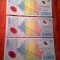 3 Bancnote Romania 2000 lei 1999 - Eclipsa cal. F.Buna