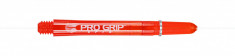 Tija darts TARGET Pro Grip plastic, rotitor, rosu, lung foto