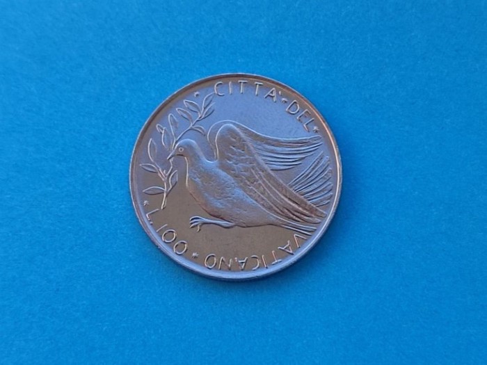 100 Lire 1975 Vatican-AUNC-+++