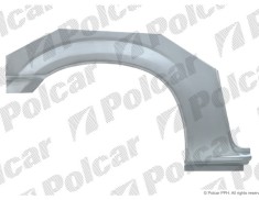 Segment reparatie aripa spate Chrysler Voyager RG/RS, 01.2000-2008 model : Grand; Dodge Caravan RG/RS, 2000-01.2008, partea dreapta, metal galvanizat,