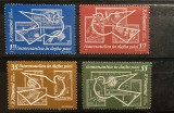 ROMANIA 1962 LP541 COSMONAUTICA IN SLUJBA PACII, MNH