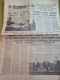 ziarul scanteia 21 octombrie 1988 - vizita lui ceausescu in coreea