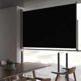 Gossi copertina laterala retractabila, negru, 160 x 300 cm